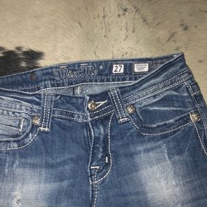 Miss Me Jeans - Peace Symbol Miss Me Jeans Miss Me Jeans - Peace Symbol Miss Me Jeans